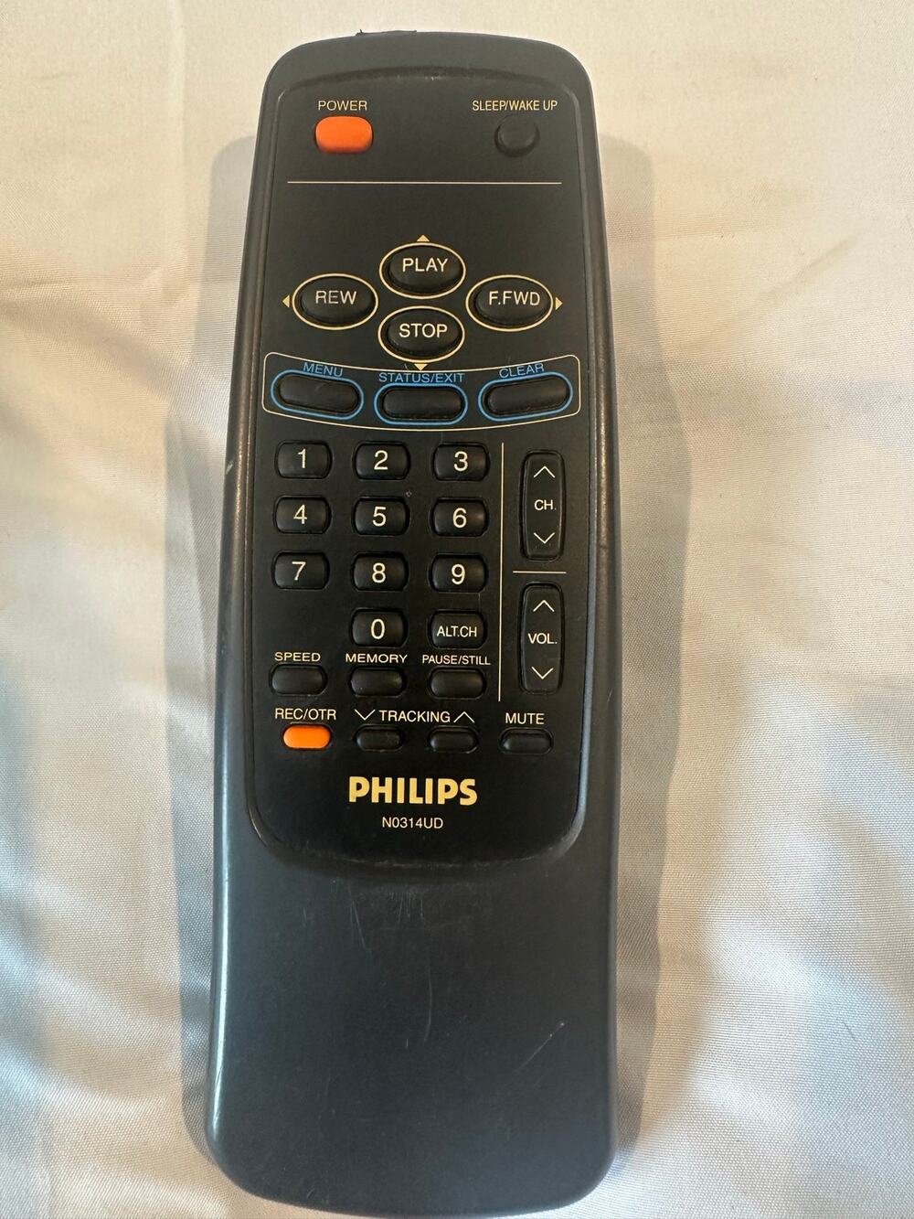 OEM Original Philips N0314UD VCR TV Combo Remote Control